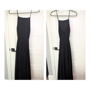 leshop Maxi Dress in Black